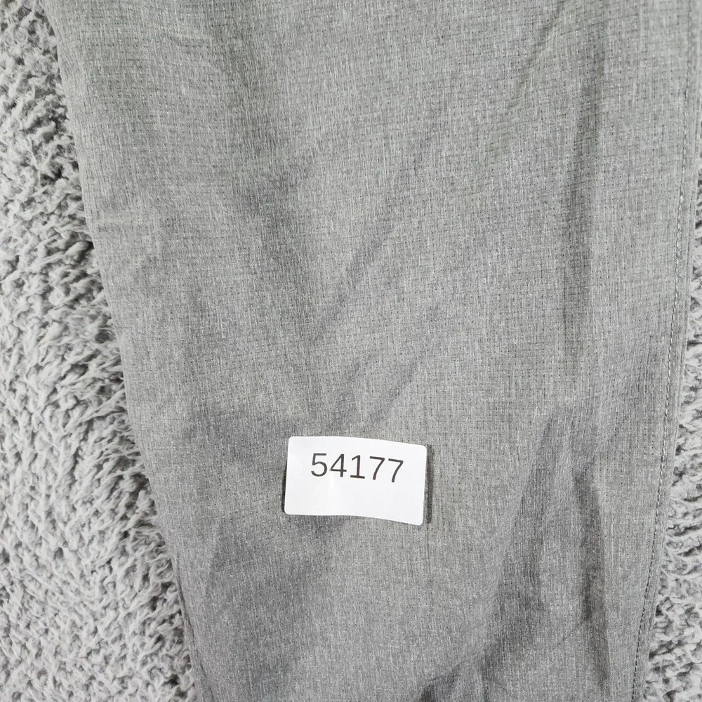 Under Armour Pant Men 38x32 Gray Polyester Golf Straight Loose Sport Performance